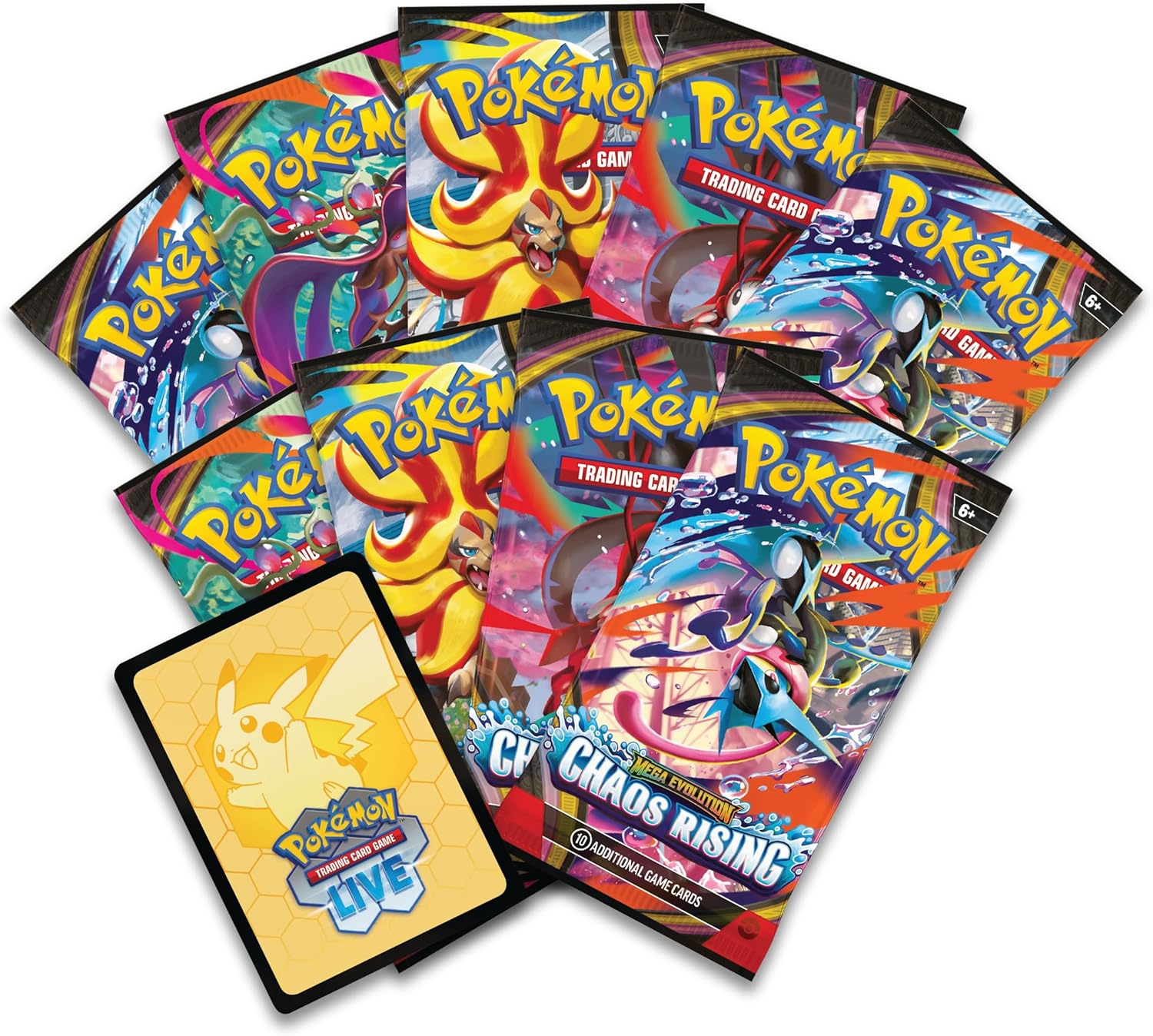 Pokémon TCG: Mega Evolution, Chaos Rising Elite Trainer Box (ENGLISH EDITION)