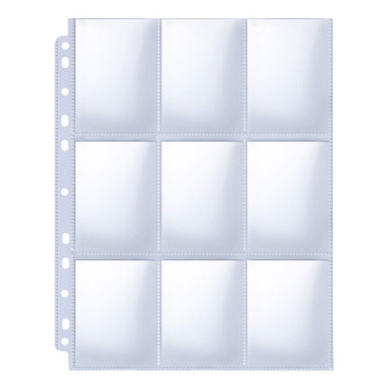 Trading Cards Protective Sheets (9 Pocket)