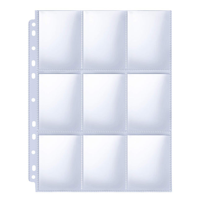Trading Cards Protective Sheets (9 Pocket)