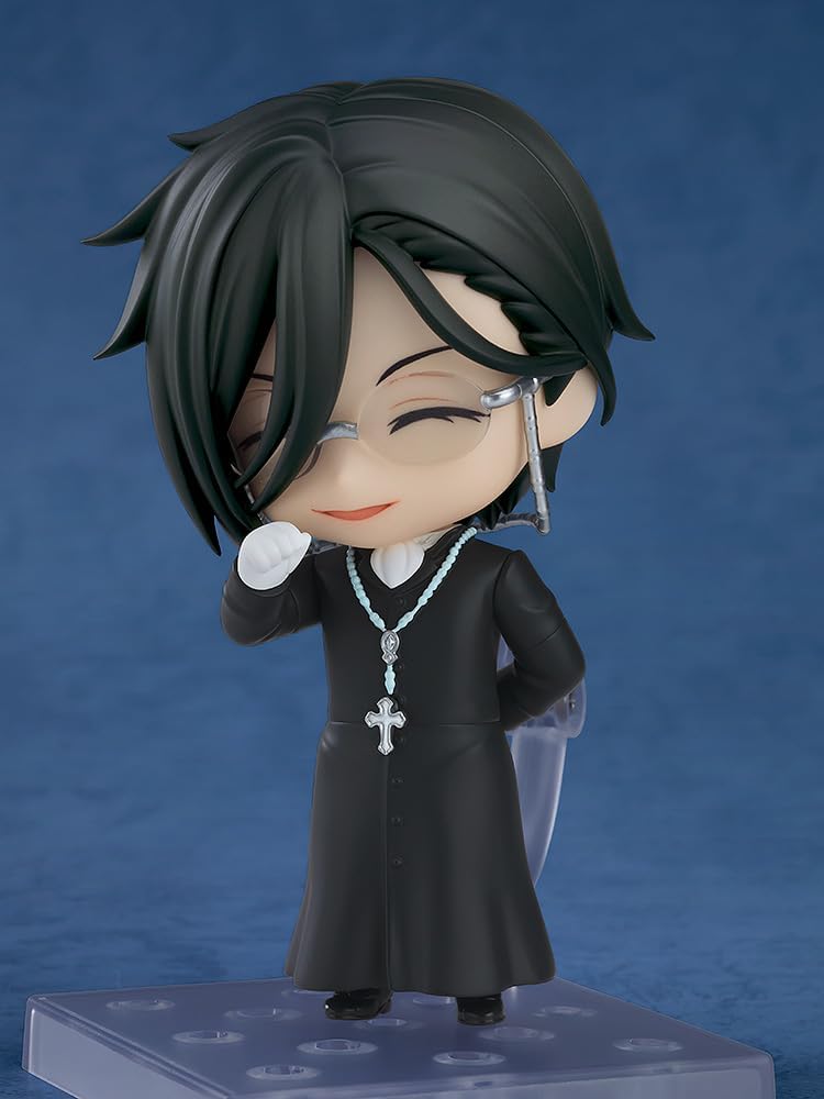 Good Smile Company Shanghai Black Butler: Boarding School Arc - Sebastian Michaelis (Sapphire Owl Ver.) Nendoroid Action Figure