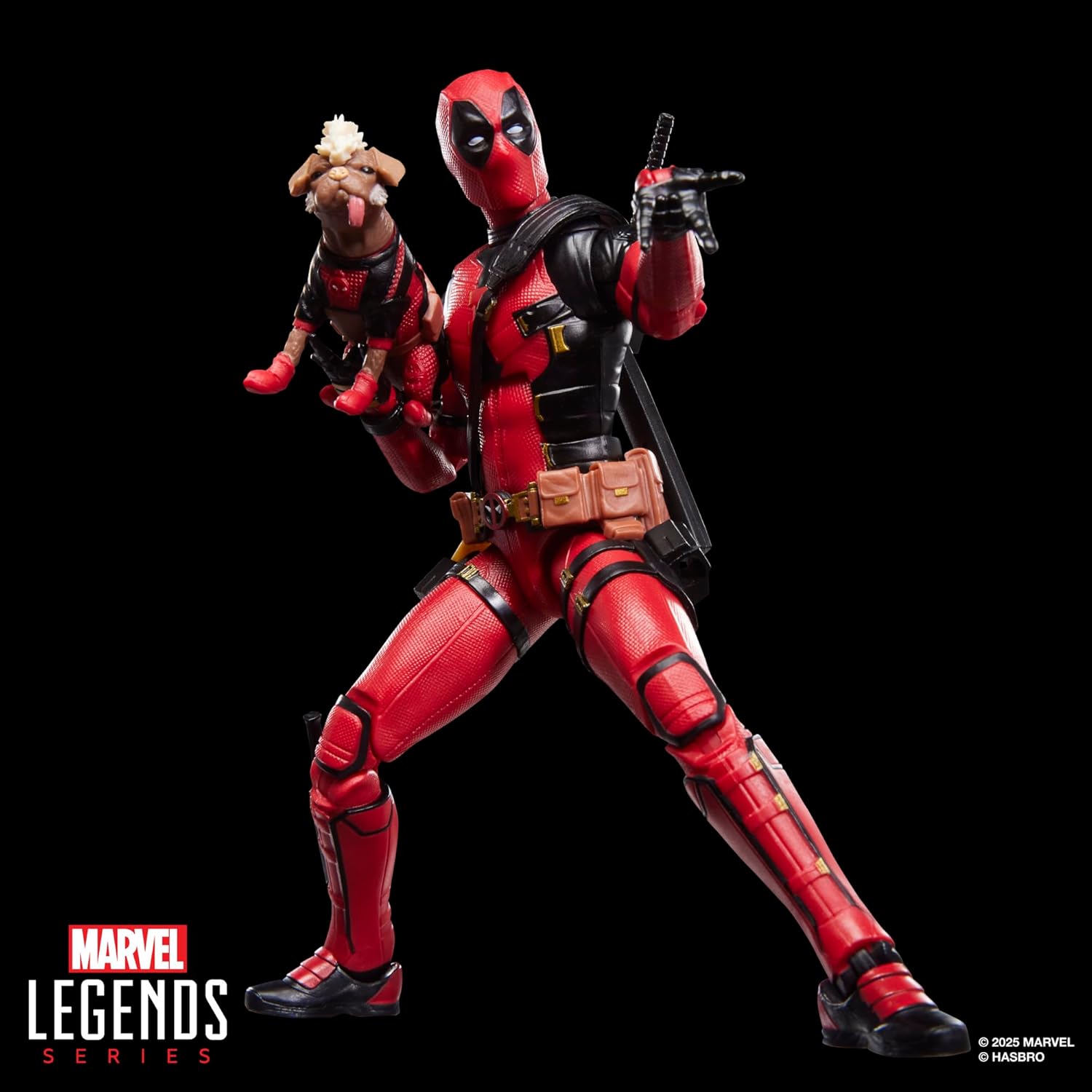 Marvel Legends Series Dogpool and Deadpool, Marvel Studios' Deadpool & Wolverine Movie Collectible 6-Inch Action Figure