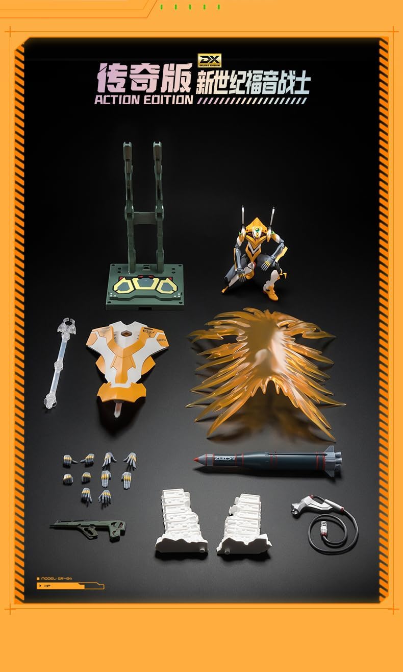 BLOKEES - Ultra Action Edition - Legacy Edition - Evangelion Unit 00 - Model Kit
