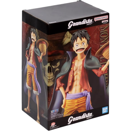 Banpresto One Piece Grandista Nero D Luffy Monkey Statue