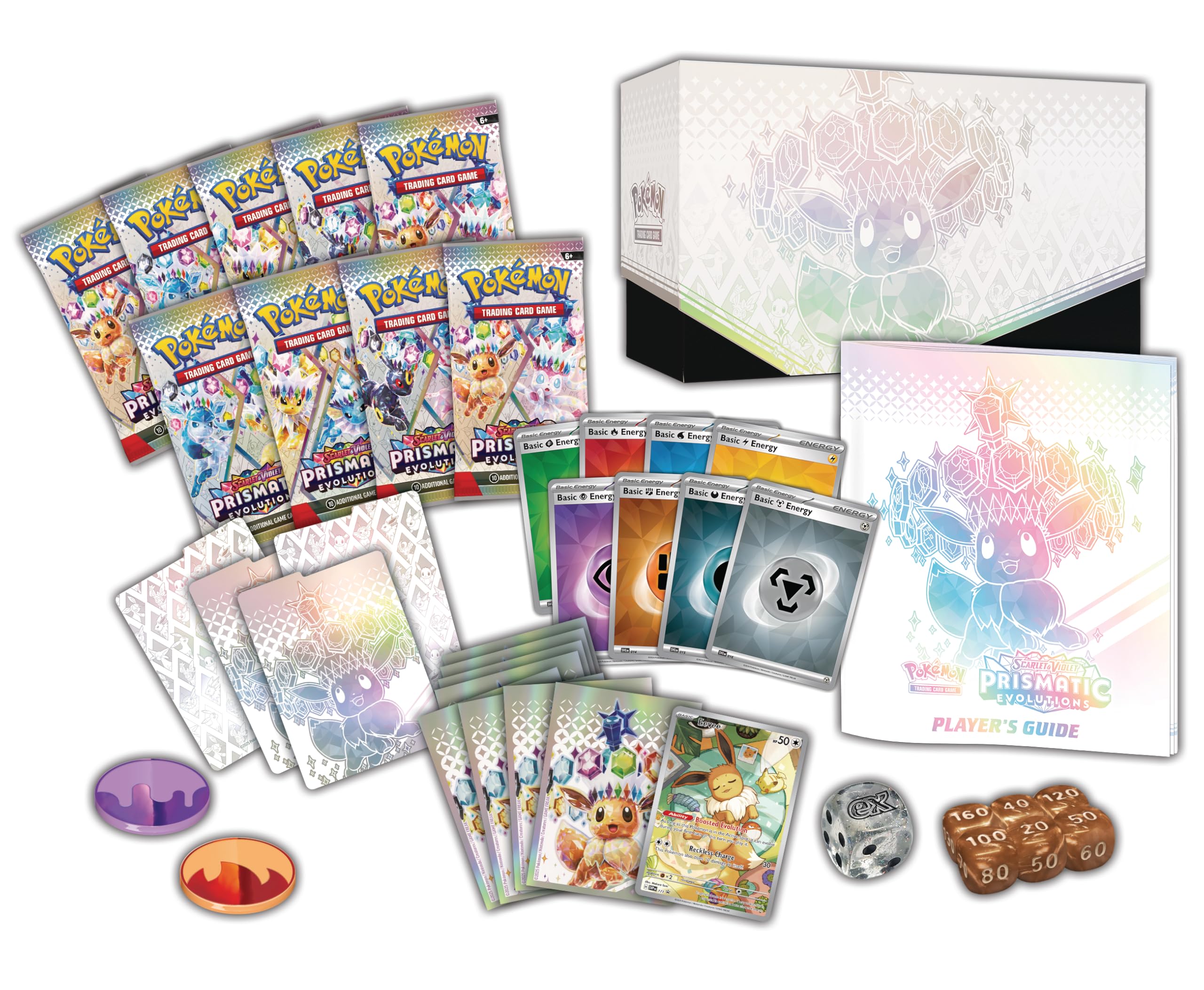 ポケモンカードゲーム Pokemon Card Prismatic Evolution ETB Pokemon TCG: Prismatic Evolutions Elite Trainer Box (ENGLISH EDITION)