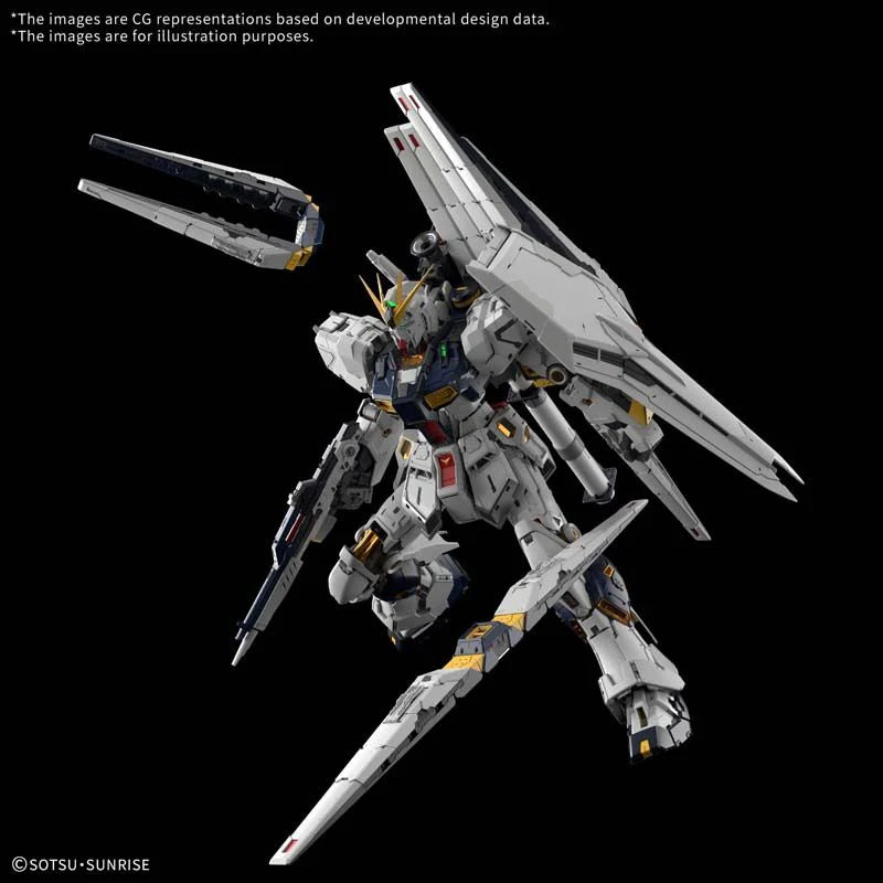Bandai Hobby - 1/60 PG Mobile Suit Gundam Char's Counterattack - RX-93 Nu Gundam "Unleashed" Model Kit