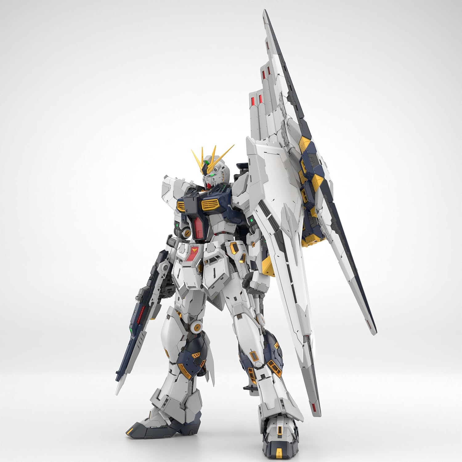 Bandai Hobby - 1/60 PG Mobile Suit Gundam Char's Counterattack - RX-93 Nu Gundam "Unleashed" Model Kit