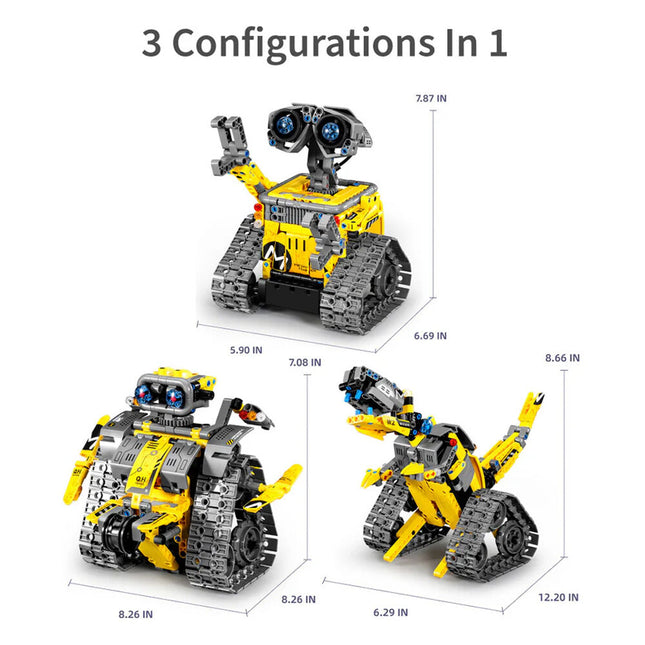 RC/ 4-in-1 Robot Cube 560pcs