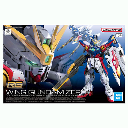 Bandai Hobby - 1/144 RG Mobile Suit Gundam Wing - XXXG-00W0 Wing Gundam Zero Model Kit