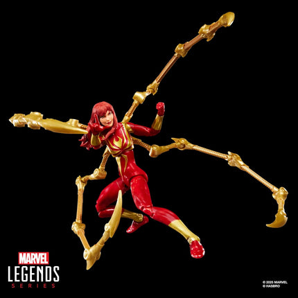 Marvel Legends x Magic The Gathering - Mary Jane Watson (Iron Spider) Action Figure + Promo Trading Card Set