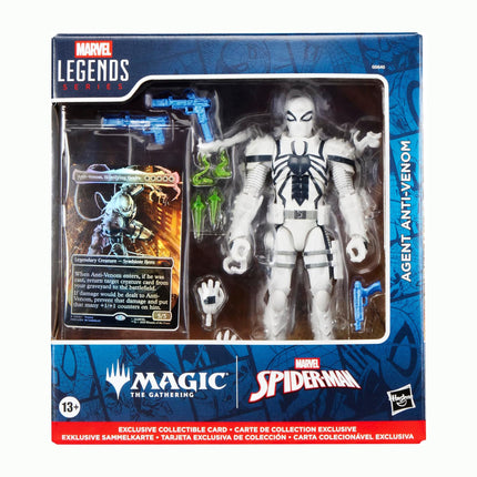 Marvel Legends x Magic The Gathering - Agent Anti-Venom Action Figure + Promo Trading Card Set