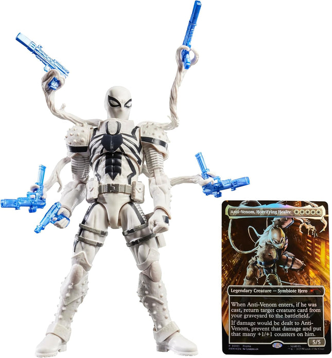 Marvel Legends x Magic The Gathering - Agent Anti-Venom Action Figure + Promo Trading Card Set