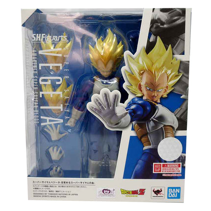 Tamashii Nations - S.H.Figuarts Dragon Ball Z, Super Saiyan Vegeta: Awakened Super Saiyan Blood Action Figure