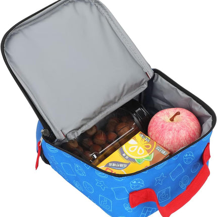 Super Mario Bros. Square Double Compartment Insulated Lunch Box
