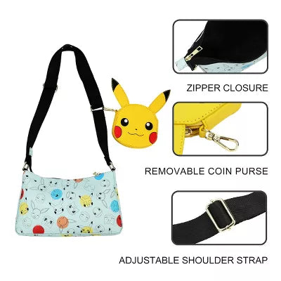 Pokemon Faces Women's crossbody bag & Coin Purse