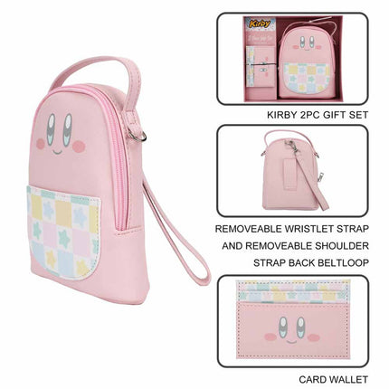 Kirby Mini Wristlet & Card Wallet Gift Box Set