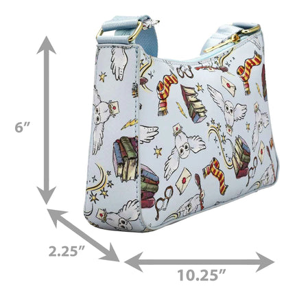 Harry Potter Hedwig AOP Crossbody & Coin Purse