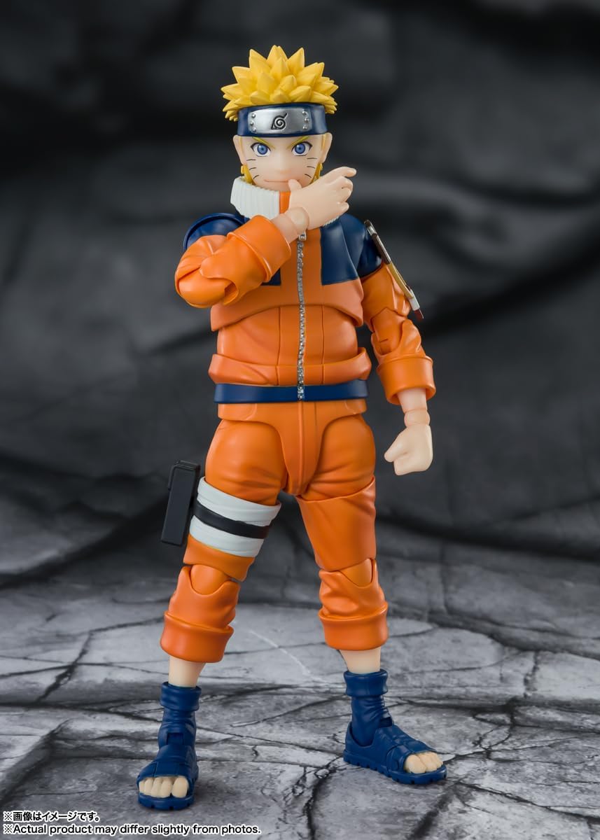 Tamashii Nations S.H. Figuarts - Naruto, Naruto Uzumaki Action Figure