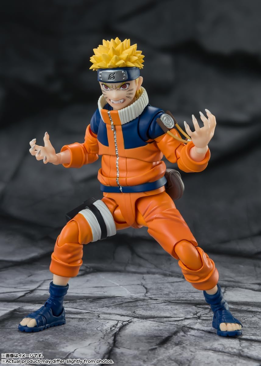 Tamashii Nations S.H. Figuarts - Naruto, Naruto Uzumaki Action Figure