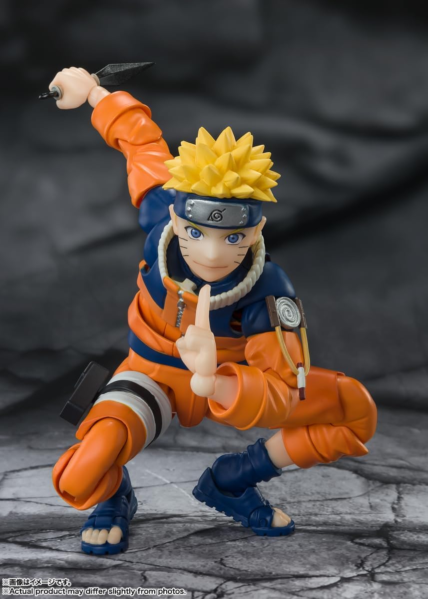 Tamashii Nations S.H. Figuarts - Naruto, Naruto Uzumaki Action Figure