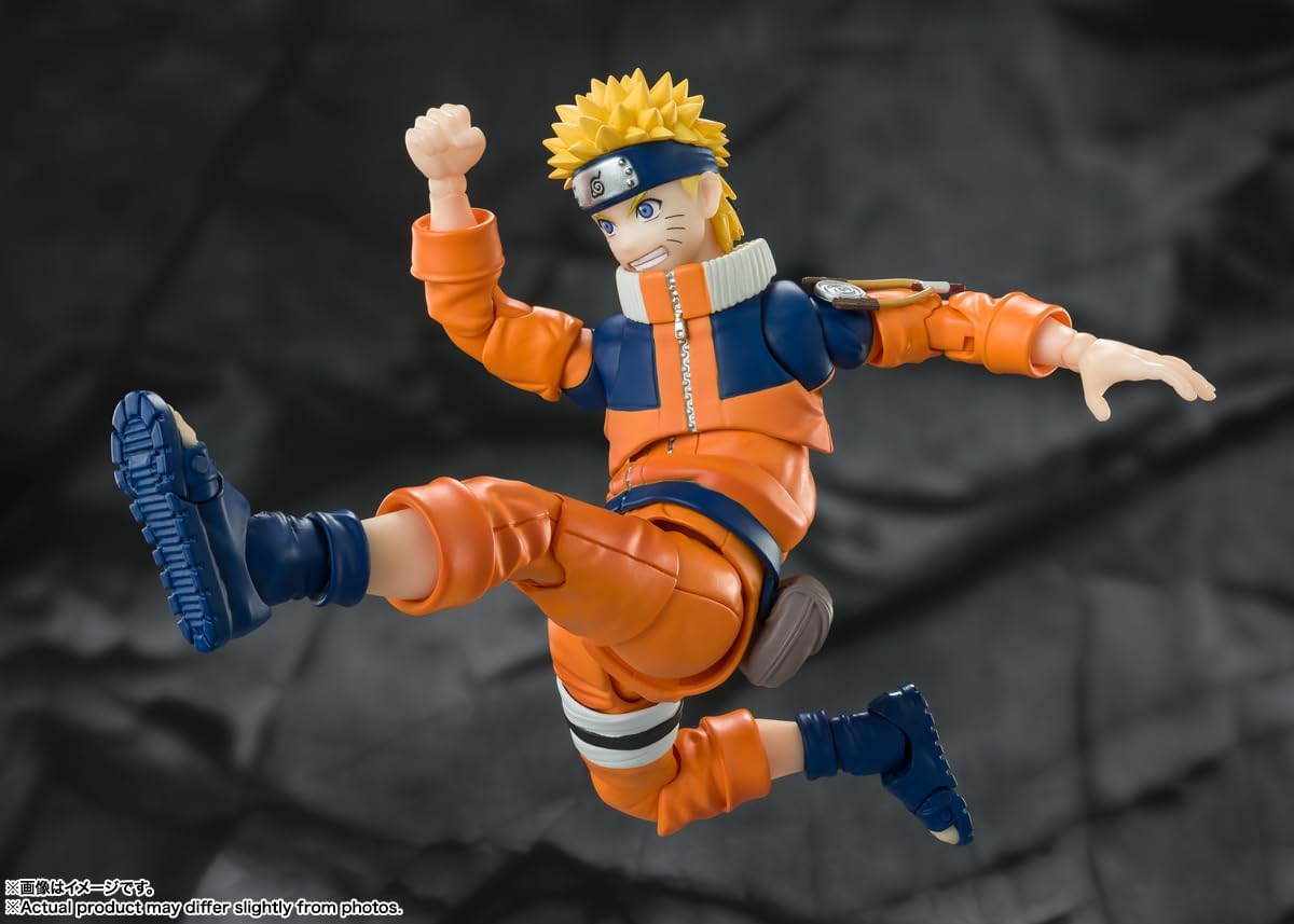 Tamashii Nations S.H. Figuarts - Naruto, Naruto Uzumaki Action Figure