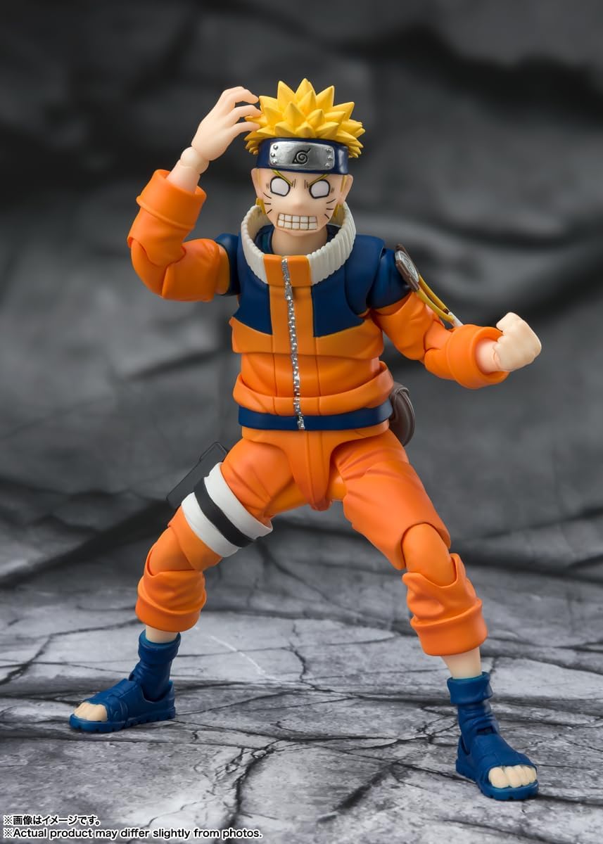 Tamashii Nations S.H. Figuarts - Naruto, Naruto Uzumaki Action Figure