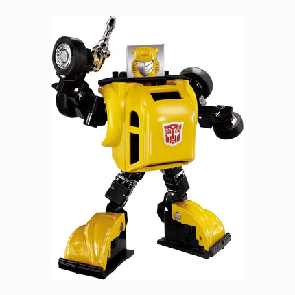 TRANSFORMERS Missing Link C-03 Bumble Action Figure - Classic Retro Collectible - Articulated Bumblebee Toy