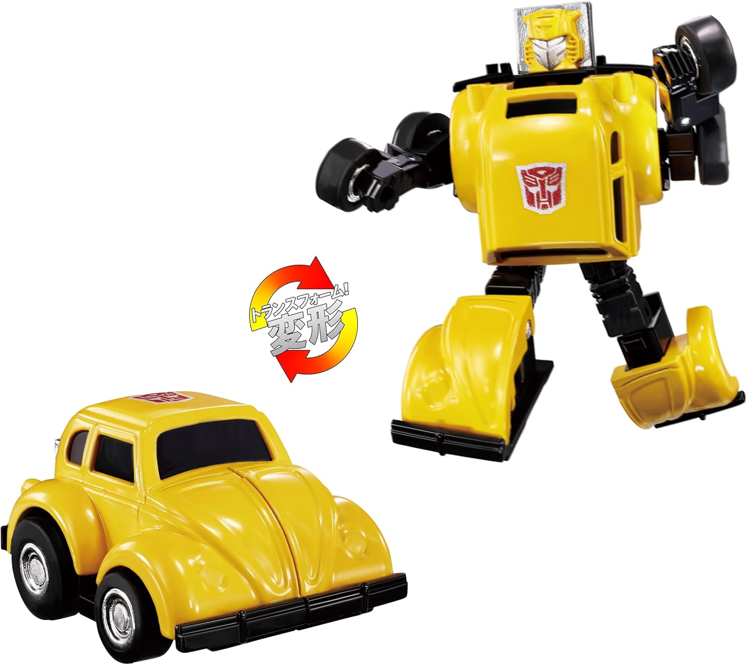 TRANSFORMERS Missing Link C-03 Bumble Action Figure - Classic Retro Collectible - Articulated Bumblebee Toy