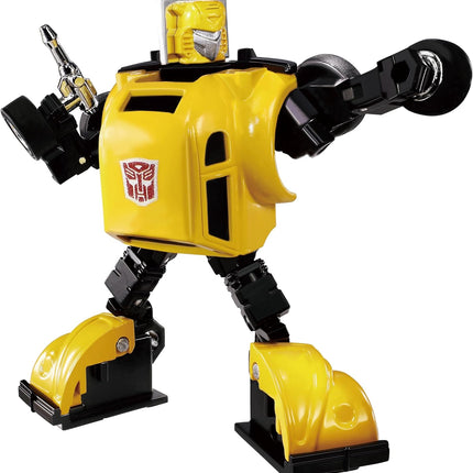 TRANSFORMERS Missing Link C-03 Bumble Action Figure - Classic Retro Collectible - Articulated Bumblebee Toy