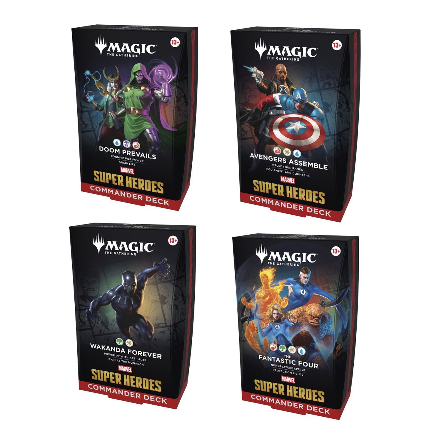 Magic The Gathering: Marvel's Superheroes, Commander Decks (ENGLISH EDITION)