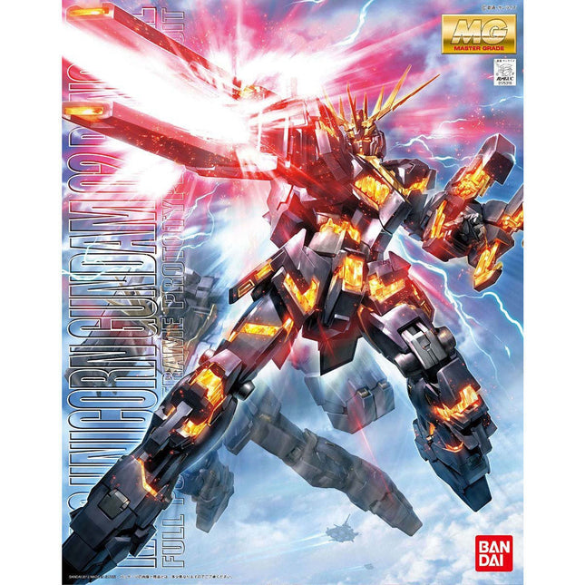 Bandai Hobby - 1/100 MG Gundam Unicorn - RX-0 Unicorn Gundam 02 Banshee (OVA Version) Model Kit