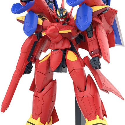 Bandai Hobby - 1/100 HG Macross 7, VF-19 Custom FIRE Valkyrie with Sound Booster Model Kit