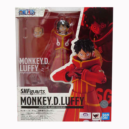 Tamashii Nations S.H. Figuarts - One Piece - Monkey D. Luffy -Future Island Egghead - Action Figure