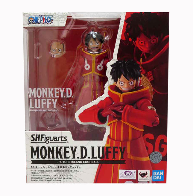 Tamashii Nations S.H. Figuarts - One Piece - Monkey D. Luffy -Future Island Egghead - Action Figure