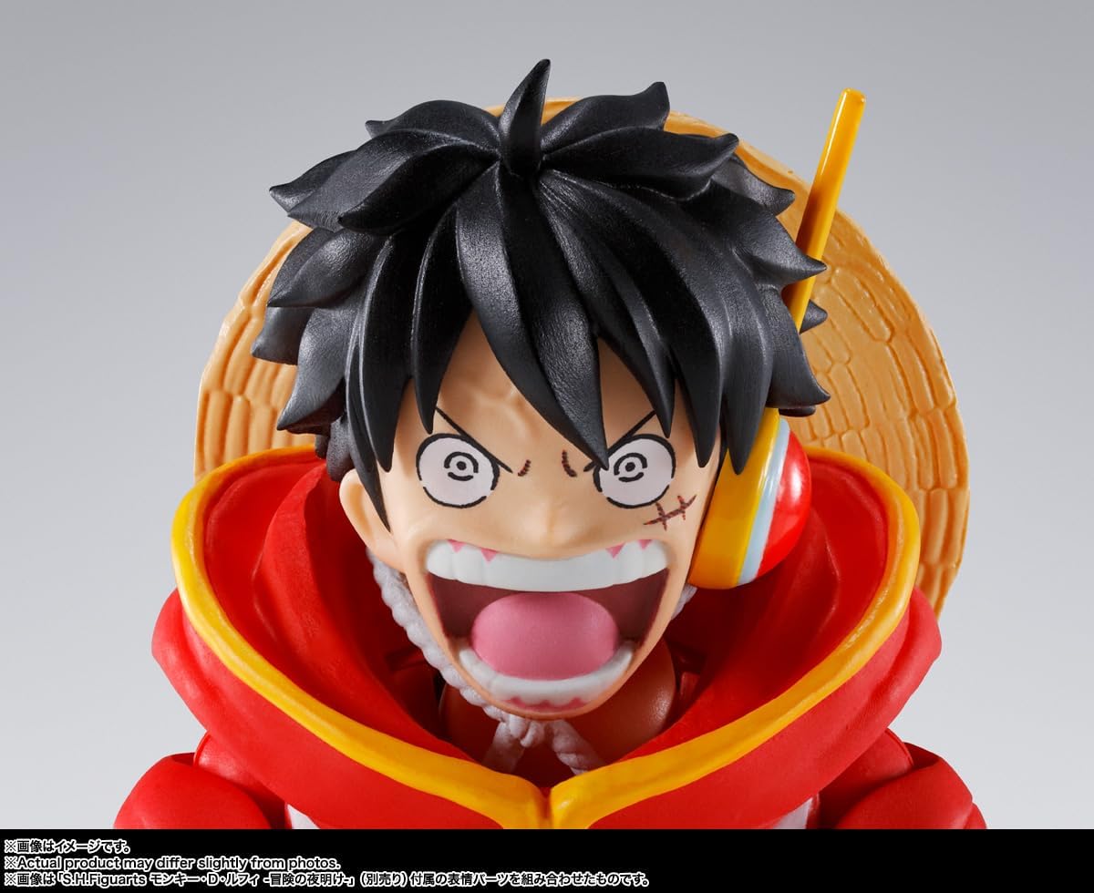Tamashii Nations S.H. Figuarts - One Piece - Monkey D. Luffy -Future Island Egghead - Action Figure