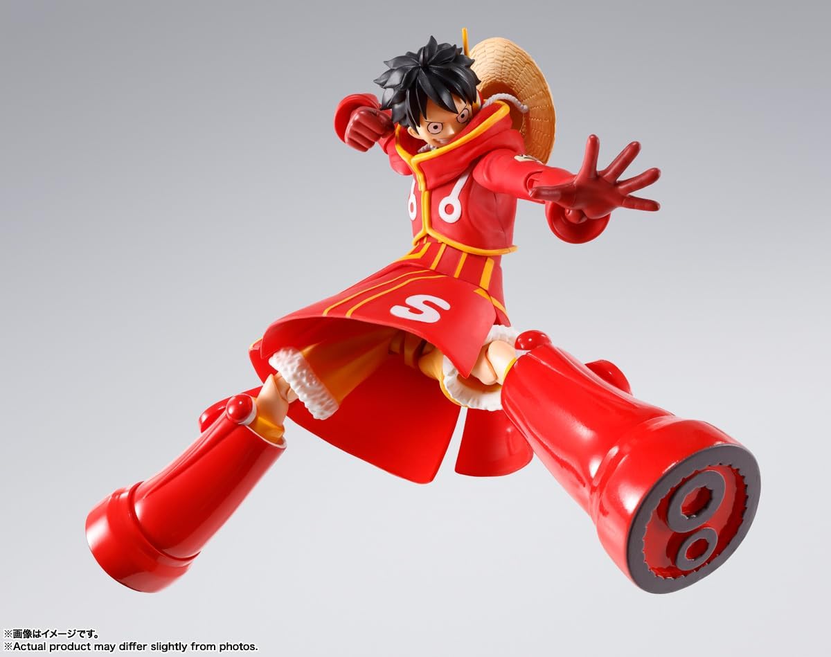Tamashii Nations S.H. Figuarts - One Piece - Monkey D. Luffy -Future Island Egghead - Action Figure