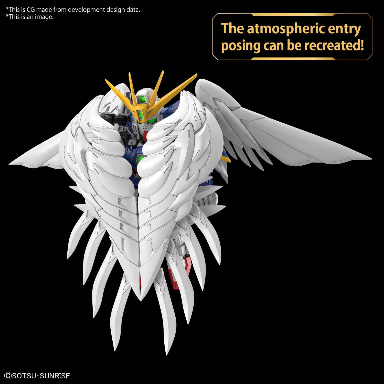 Bandai Hobby - MGSD Gundam Wing Endless Waltz. - XXXG-00W0 Wing Gundam Zero EW Ver. Model Kit