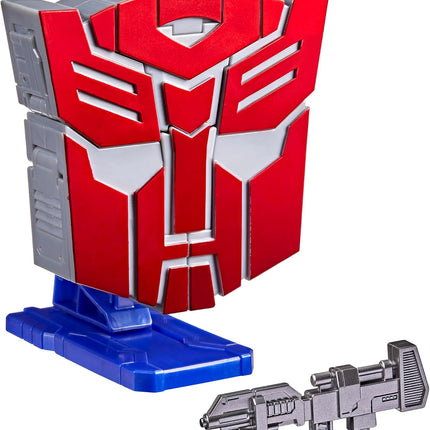 Transformers Icons Optimus Prime 6.75-Inch Voyager Class Action Figure that Converts to Autobot Logo Symbol