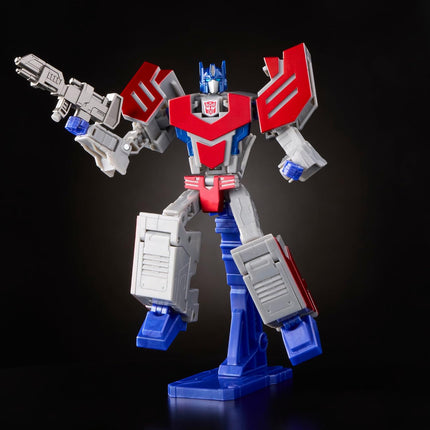Transformers Icons Optimus Prime 6.75-Inch Voyager Class Action Figure that Converts to Autobot Logo Symbol