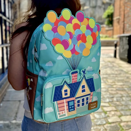 Up Pixar Disney Loungefly Nylon Full Size Backpack