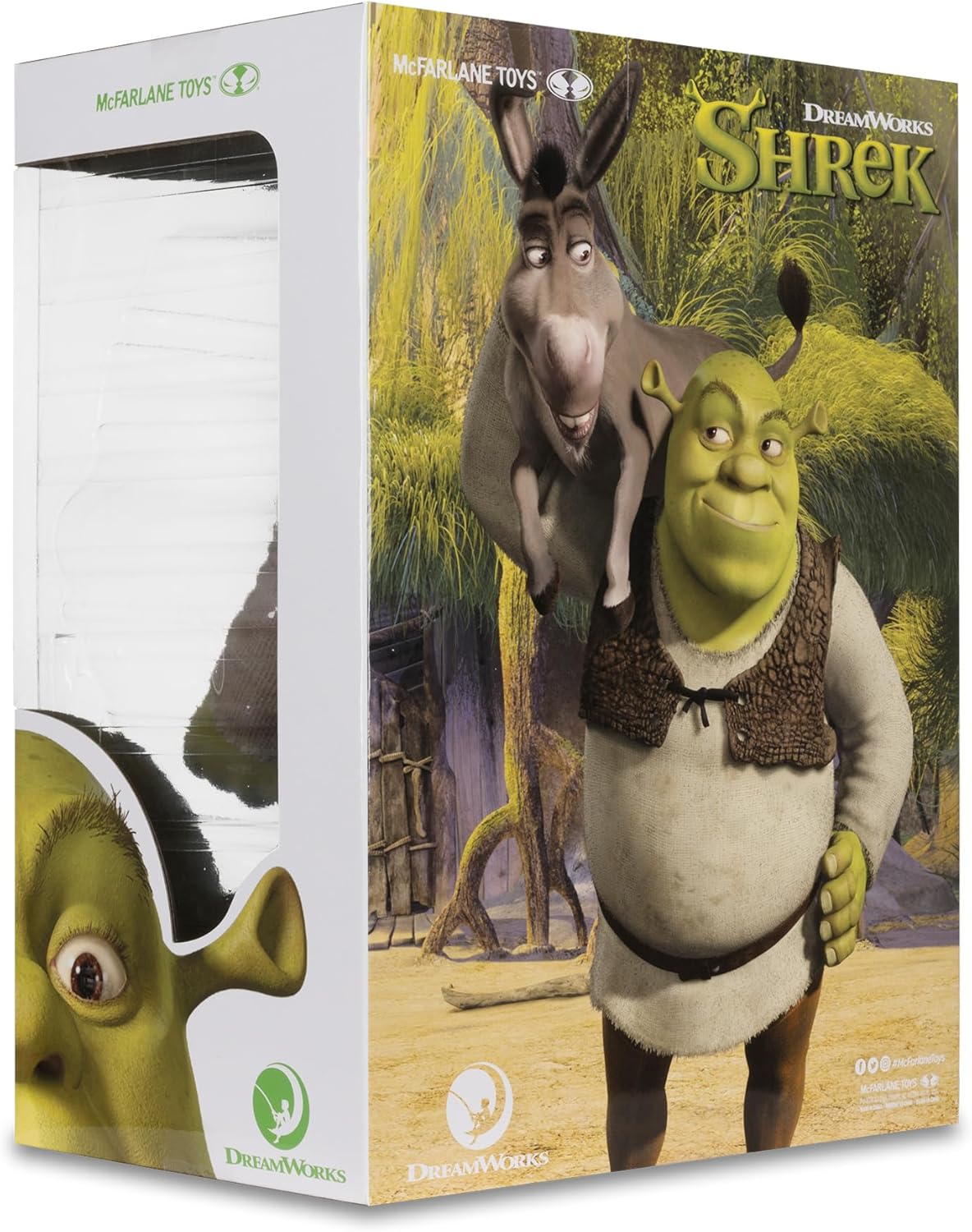 McFarlane Toys - DreamWorks Shrek (Shrek) 12in Posed Figure 30th Anniversary