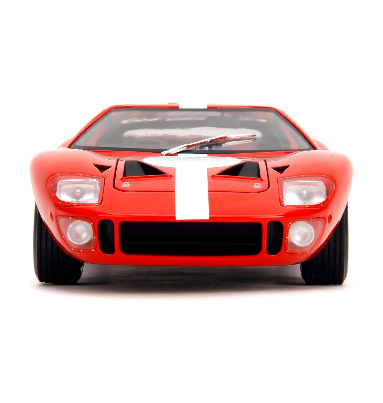 Jada Pink Slips 1968 Ford GT40 MK1-1:18 Scale Diecast Model with Opening Doors and Working Steering - for Collectors