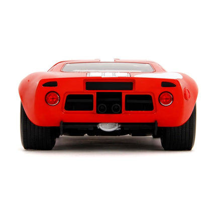 Jada Pink Slips 1968 Ford GT40 MK1-1:18 Scale Diecast Model with Opening Doors and Working Steering - for Collectors