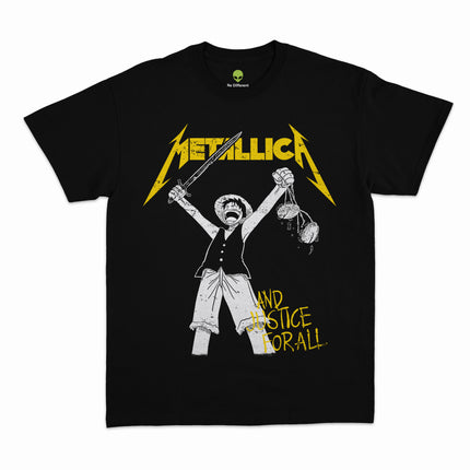 Be Different's One PIece - Luffy, "Metallica" T-Shirt