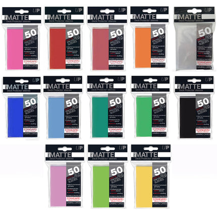 Ultra Pro PRO-MATTE Standard (50 Sleeves) Sleeve Packs