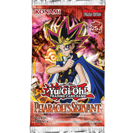 Konami Yu-Gi-Oh! TCG: Pharaoh's Servant (ENGLISH EDITION) Boosters (25th Edition)