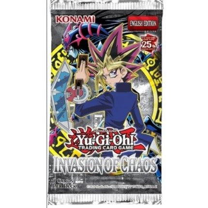 Konami Yu-Gi-Oh! TCG: Invasion of Chaos (Invasión del Caos, SPANISH EDITION) Boosters (25th Edition)