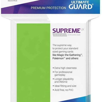 Ultimate Guard - 50 Sleeves: Supreme UX Standard Size