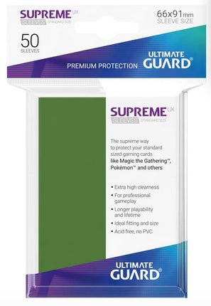 Ultimate Guard - 50 Sleeves: Supreme UX Standard Size