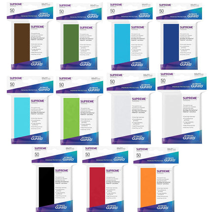 Ultimate Guard - 50 Sleeves: Supreme UX Standard Size