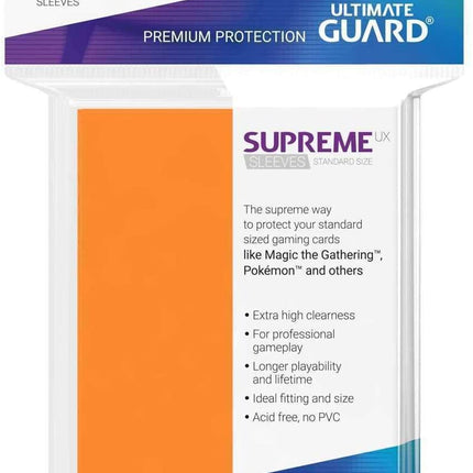 Ultimate Guard - 50 Sleeves: Supreme UX Standard Size